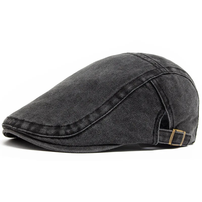 Béret casquette en coton Léon