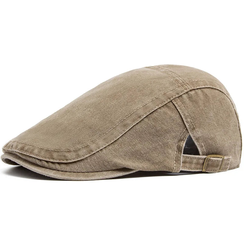 Béret casquette en coton Léon