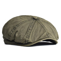 Casquette gavroche en coton Marlow