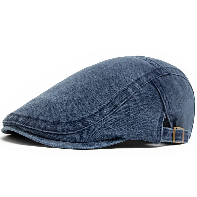 Béret casquette en coton Léon