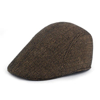 Béret casquette homme en tissu texturé – Arthur
