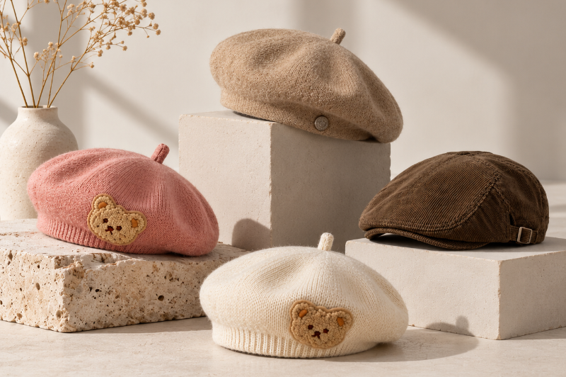 Selection de berets de la maison des berets