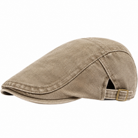 Béret casquette vintage en coton Gabin