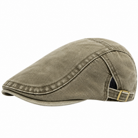 Béret casquette vintage en coton Gabin