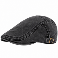Béret casquette vintage en coton Gabin