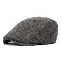 Béret casquette homme en tissu texturé – Arthur